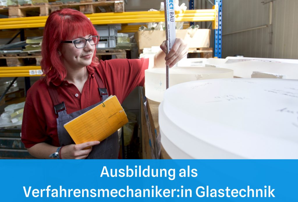 Ausbildung als Verfahrensmechaniker:in Glastechnik